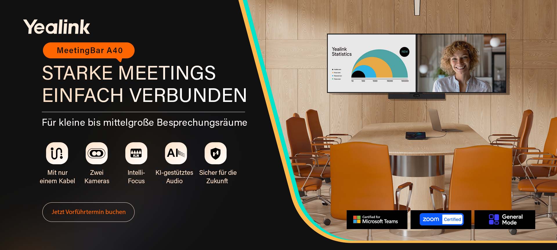 Zusammenfassung Meetingbar A40 Yealink mit Konferenzraum-all-in-one-video-konferenzystem-1920px-keepsmile-design