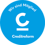 Logo Creditreform - Keepsmile Design ist Mitglied