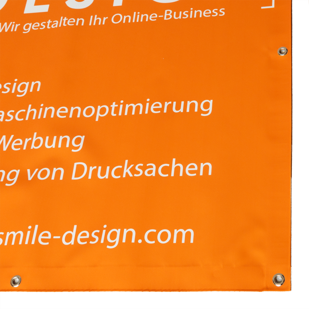 PVC-Werbebanner / PVC-Planen bei Keepsmile Design in Castrop-Rauxel