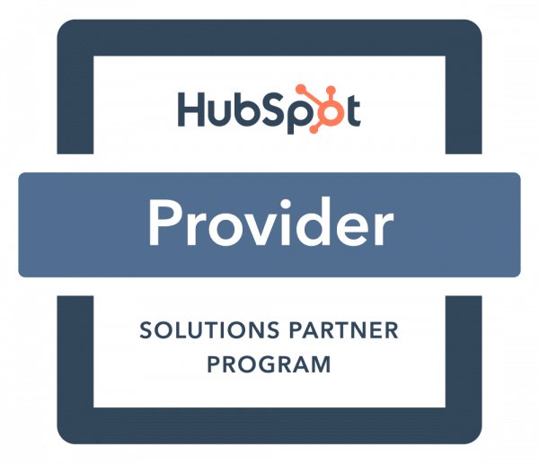 Logo HubSpot - Keepsmile Design ist Partner von HubSpot