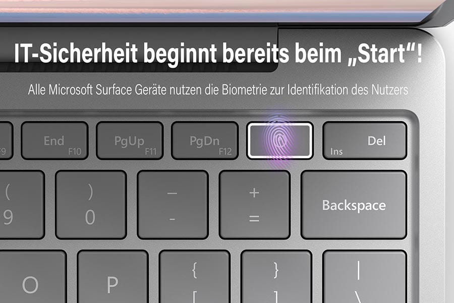 Schützen Sie Ihr Unternehmen mit Microsoft Security und Surface