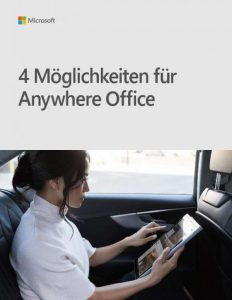Microsoft eBook 4 Möglichkeiten für das Anywhere Office mit Microsoft Surface