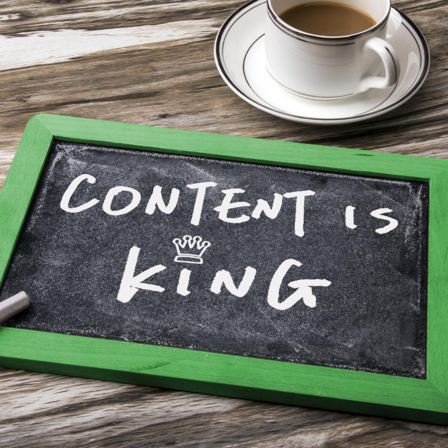 Content is King bei der Website-Erstellung