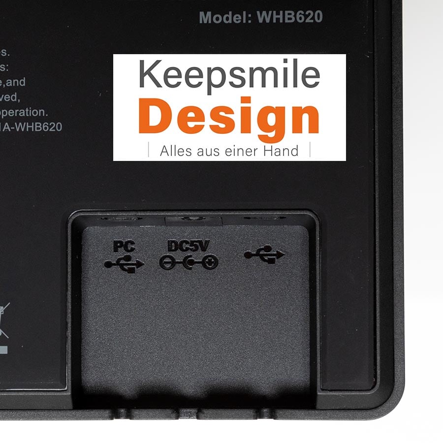 Anschlüsse Headset von Yealink WH62-Mono - Beratung und Verkauf bei Keepsmile Design, Castrop-Rauxel