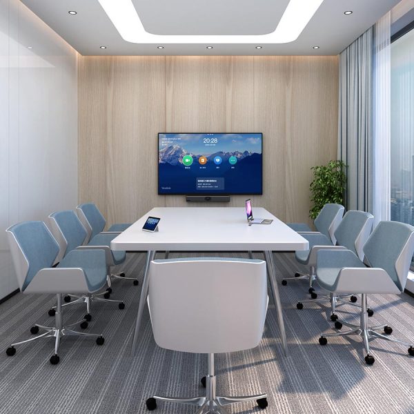 kleiner Konferenzraum mit MeetingEye400 von Yealink - Beratung/Verkauf Keepsmile Design