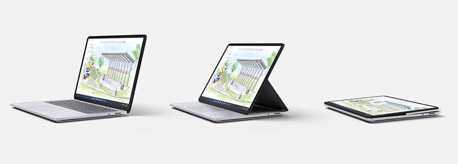 Das Microsoft Laptop Studio ist universell einsetzbar - Beratung bei Keepsmile Design