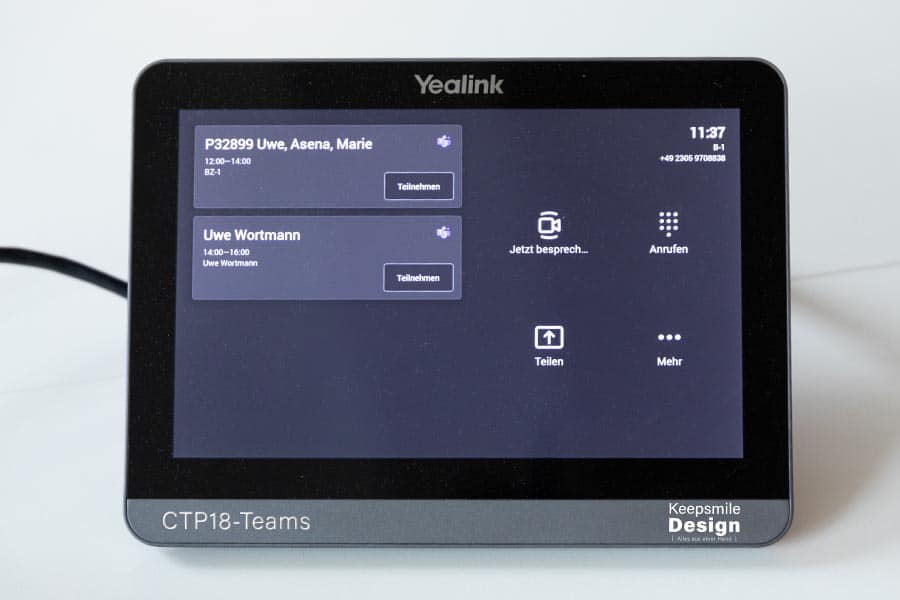 Touchpanel CTP18 von Yealink