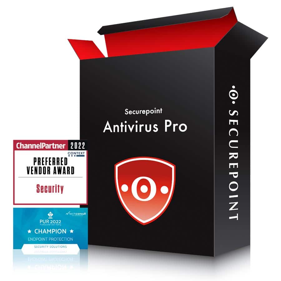 Produktverpackung Securepoint Antivirus Pro