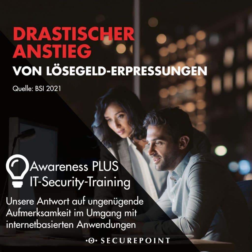 IT-Sicherheits-Training für Ihre Mitarbeiter - Awareness Plus von Securepoint