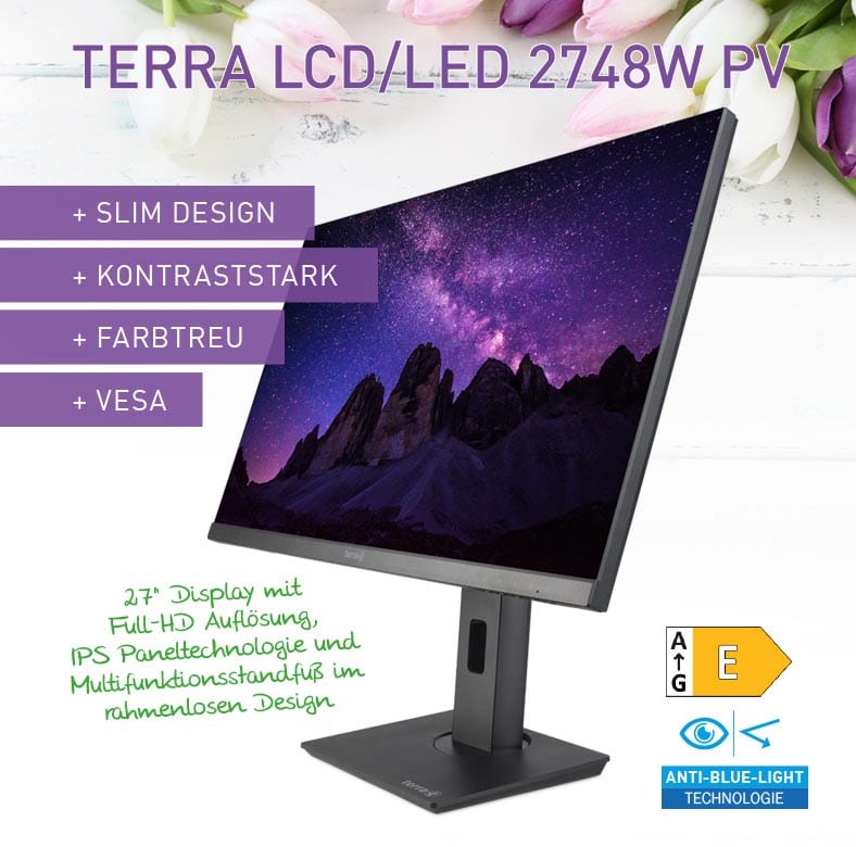TERRA Monitor LCD/LED 2748W PV