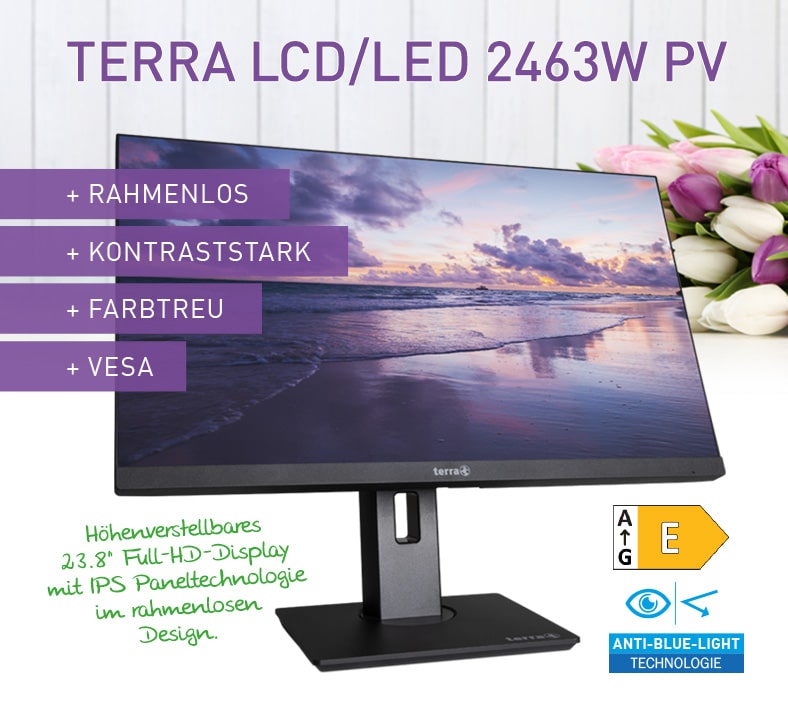 TERRA Monitor LCD/LED 2463W PV