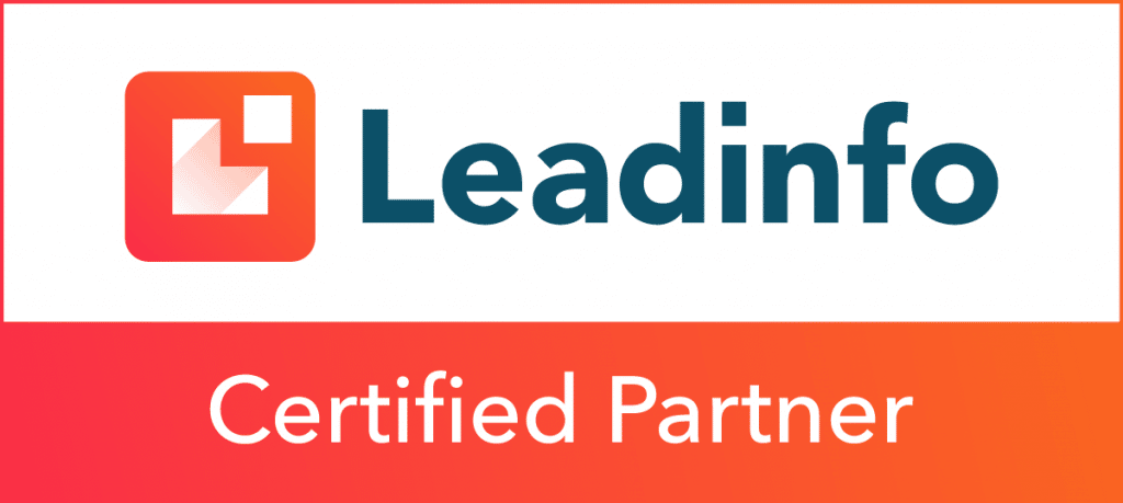 Logo Leadinfo - Keepsmile Design ist zertifizierter Partner